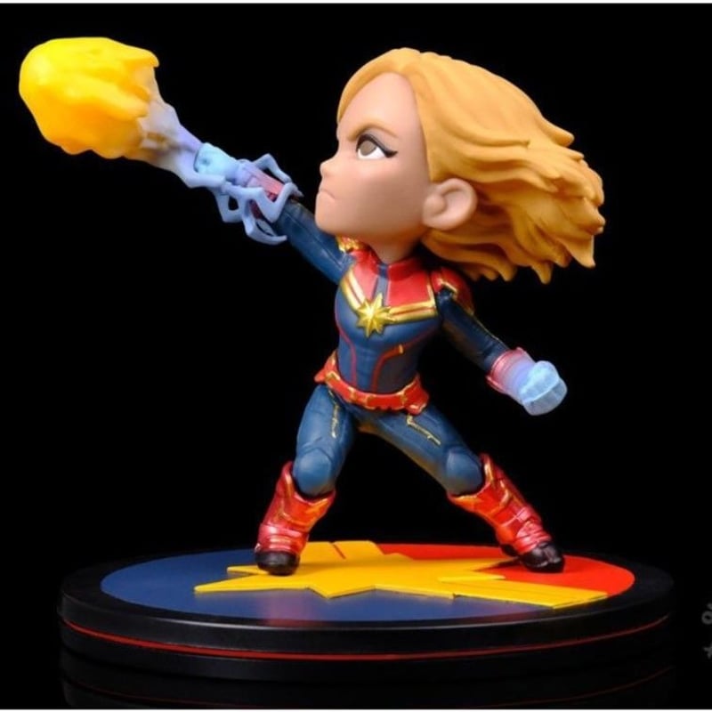 USA直輸入】MARVEL キャプテンマーベル Q-FiG Captain Marvel コ