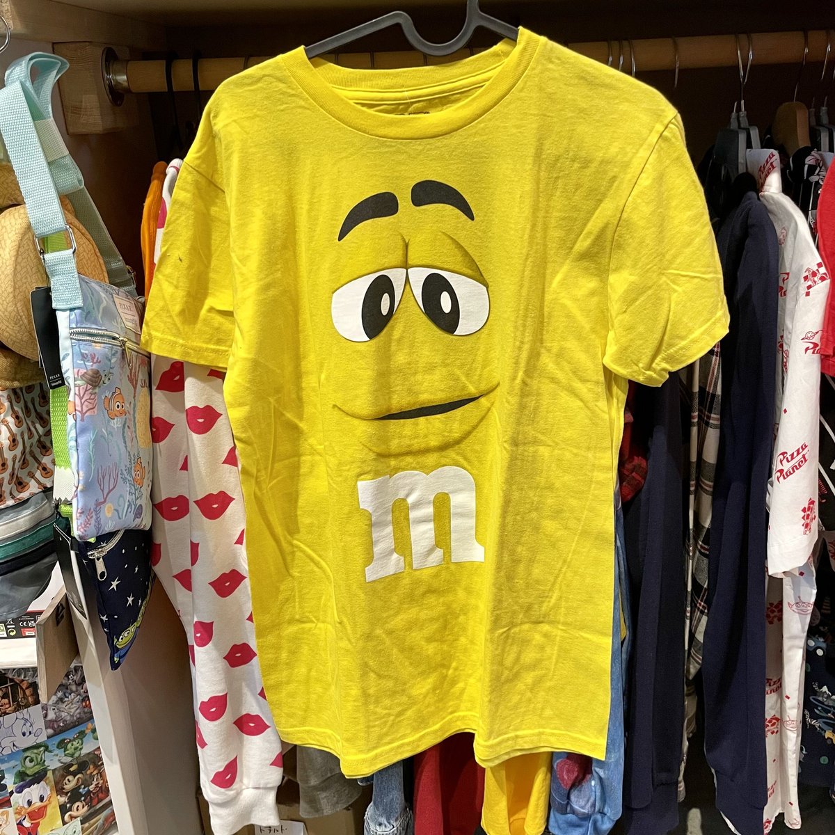 USA直輸入】M&M's Tシャツ レッド イエロー オレンジ