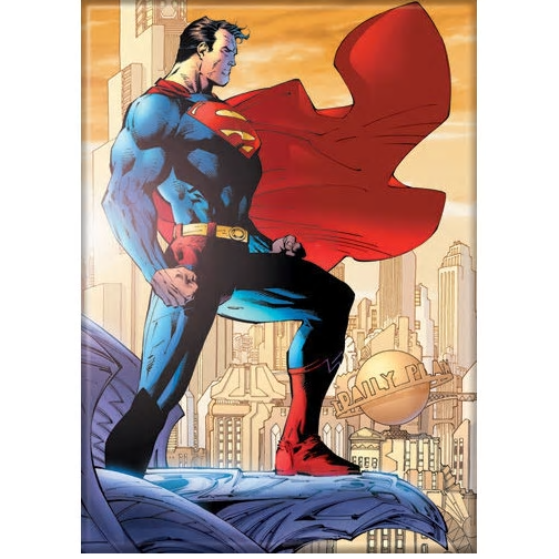 USA直輸入】DC スーパーマン メトロポリス マグネット 磁石 Superman