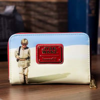 【USA直輸入】　ラウンジフライ　STARWARS　ep1　アナキン・スカイウォーカー サイフ　ウォレット　スターウォーズ　LOUNGEFLY　エピソード1　ダースモール　クワイガン
