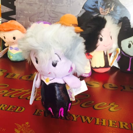 【ＵＳＡ直輸入】Disney　リトルマーメイド　アースラ　ぬいぐるみ　ittybittys　ディズニー　約10ｃｍ　hallmark　アースラー　アリエル