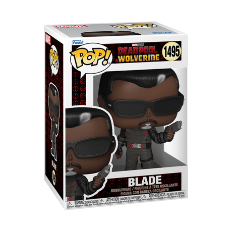 【USA直輸入】POP！　MARVEL マーベル 　デッドプール＆ウルヴァリン　ブレイド　1495　ポップ　フィギュア　FUNKO　ファンコ  ミュータント　デップ　X-MEN