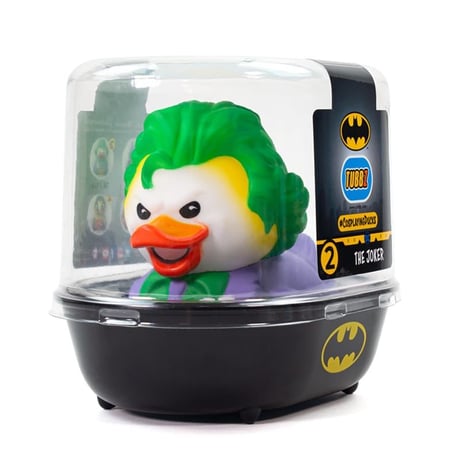 【US直輸入】DC コミックス　ジョーカー　バットマン 　コレクタブル　ダック　TUBBZ　フィギュア　あひる　ラバーダック  BATMAN　アヒル