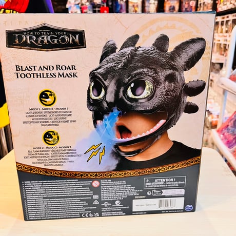 【USA直輸入】　　ドリームワークス　ヒックとドラゴン　トゥース　トーキング 　キッズ　マスク 　ライトアップ　可動式　フィギュア　バイキング　DW  トゥースレス