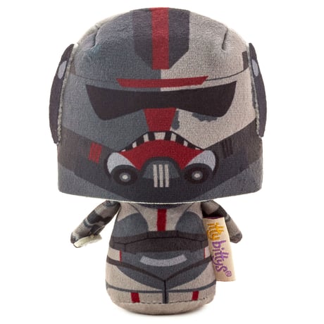 【USA直輸入】　スターウォーズ　バッドバッチ　ハンター　マスク着脱可能　ぬいぐるみ　ittybittys　STARWARS　約10ｃｍ　hallmark　クローン・フォース99