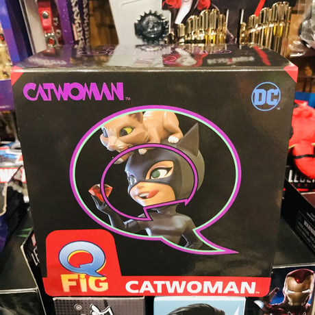 【USA直輸入】 DCコミックス　キャットウーマン　Q-FiG　Elite　フィギュア　PVC　DC　Qフィグ　Qfig　QMx　catwoman　ネコ　バットマン　クアンタムメカニックス