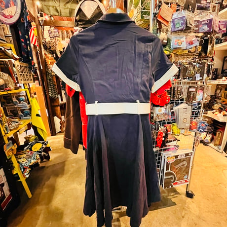 【USA直輸入】Doctor Who ドクター　フー　レトロ　ワンピース　ベルト付き　Mサイズ　アパレル BBC　ドラマ  　ソニックスクリュードライバー　ターディス　デイヴィッド　テナント