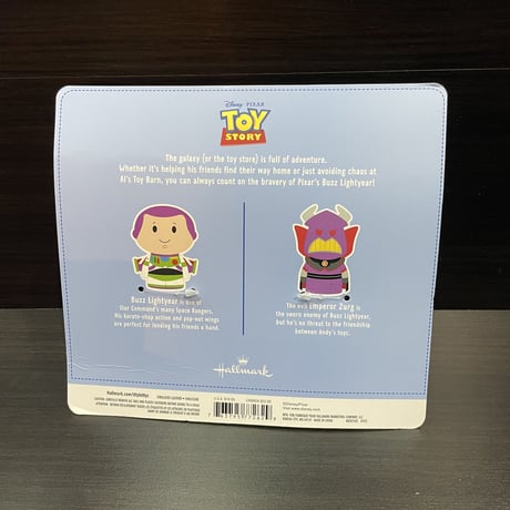 【USA直輸入】Disney　ディズニー　ピクサー　トイ　ストーリー　バズ　ライトイヤー　ザーグ　ぬいぐるみ　2体セット　ittybittys　 約10ｃｍ　hallmark