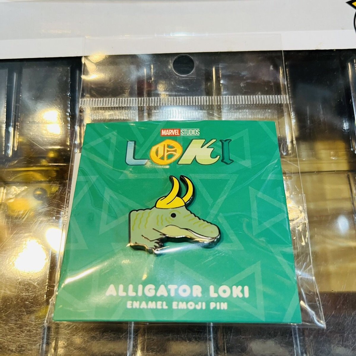 USA直輸入】MARVEL ロキ ワニ アリゲーター LOKI ピンバッチ