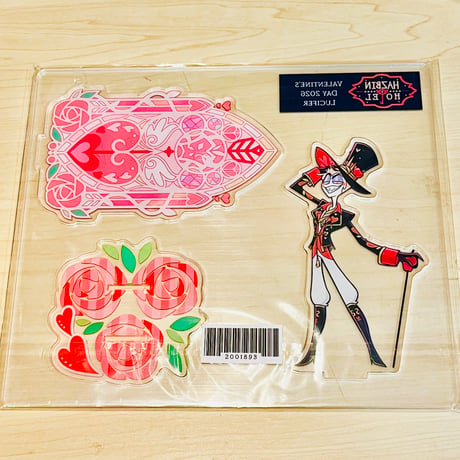 【USA直輸入】　ハズビンホテル　ルシファー　アクリルスタンド 　HAZBINHOTEL  アマプラ　ヘルヴァボス　ラジオデーモン  　アラスター  チャーリー　地獄の王　モーニングスター