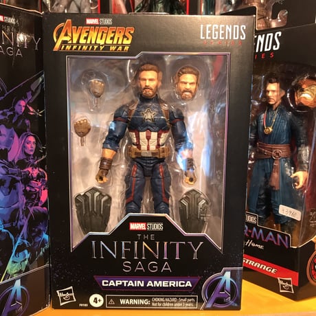 【USA直輸入】 MARVEL　キャプテンアメリカ　インフィニティ　ウォー　６インチ　アクションフィギュア　レジェンド 　マーベル　アベンジャーズ　インフィニティサーガ