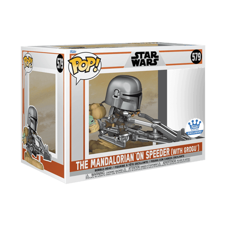 【USA直輸入】　 POP! Rides　STARWARS　マンダロリアン　グローグ　スピーダー　579　フィギュア　ファンコ FUNKO ディズニー 　スターウォーズ　ライド　ディン　ジャリン