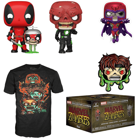 FUNKO POP! マーベル　ゾンビデッドプール　ゾンビレッドスカル限定BOX