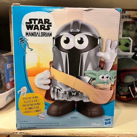 【USA直輸入】STAR WARS　スターウォーズ　マンダロリアン　グローグー　ポテトヘッド　ハズブロ 　海外ドラマ　　ディズニープラス