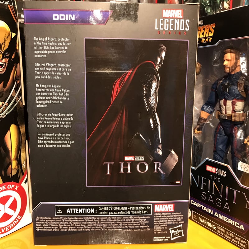 USA直輸入】 MARVEL オーディン 6インチ アクションフィギュア