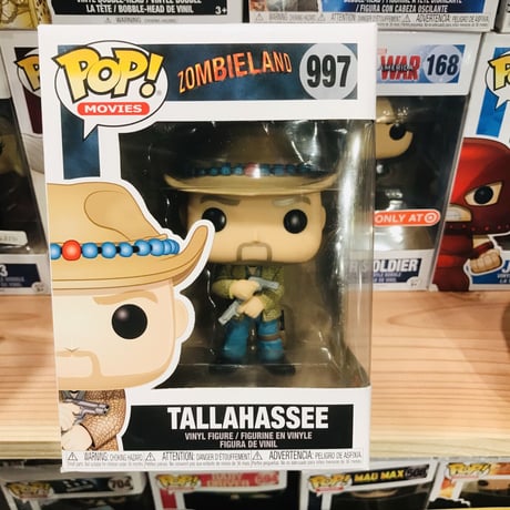 【USA直輸入】POP!　ゾンビランド　タラハシー　997  FUNKO　ファンコ　フィギュア　映画　ZOMBIELAND　ソフビ　ビニールフィギュア　　ウディ　ハレルソン
