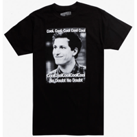 【USA直輸入】ブルックリン99　ジェイク・ぺラルタ　Cool　Tシャツ　ブルックリン・ナイン-ナイン　Brooklyn 99　アンディ・サムバーグ　刑事　ニューヨーク市警99分署