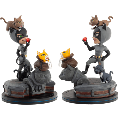 【USA直輸入】 DCコミックス　キャットウーマン　Q-FiG　Elite　フィギュア　PVC　DC　Qフィグ　Qfig　QMx　catwoman　ネコ　バットマン　クアンタムメカニックス