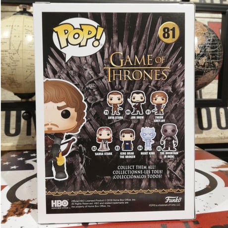 【USA直輸入】POP!　ゲームオブスローンズ　シオン・グレイジョイ　81　FUNKO　ファンコ　フィギュア　海外ドラマ　ゲーム・オブ・スローンズ　GOT  スターク家　グレイジョイ家