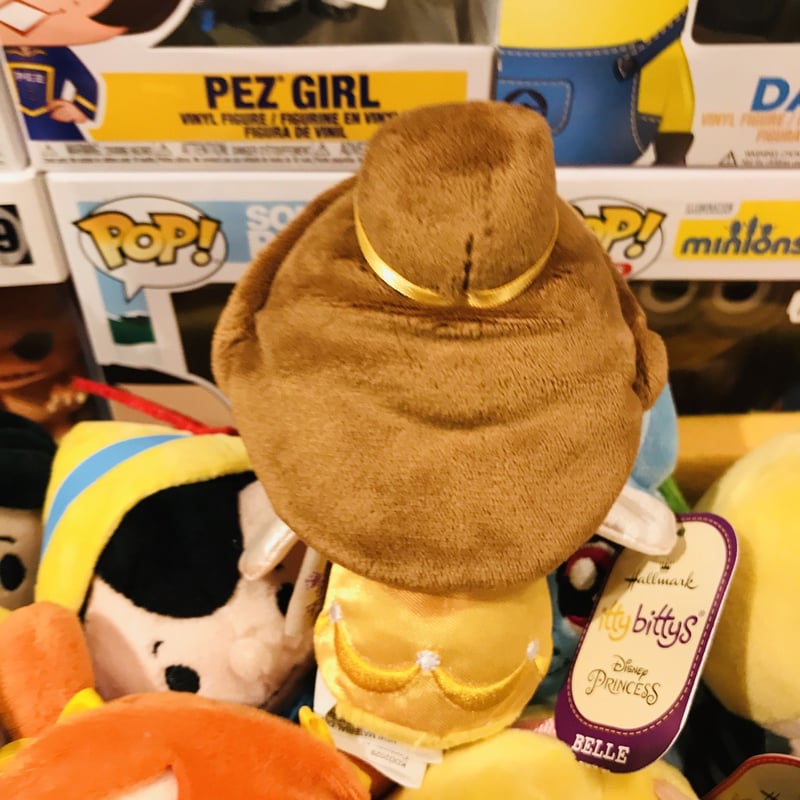 USA直輸入】disney 美女と野獣 ベル ぬいぐるみ ittybittys 約10cm