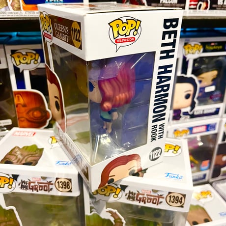 【USA直輸入】POP!　NETFLIX　クイーンズ　ギャンビット　ベス　ハーモン　ROOK　1122　　FUNKO　ファンコ　フィギュア  テレビジョン　ドラマ