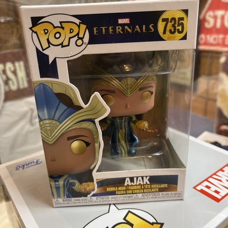 【USA直輸入】POP!　MARVEL　エターナルズ　エイジャック　735　FUNKO　ファンコ　フィギュア　マーベル　映画　eternals