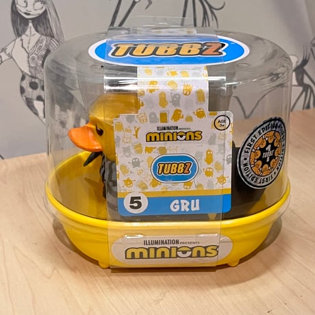 【USA直輸入】　　MINIONS　ミニオンズ　怪盗グルー　GRU　コレクタブル　ダック　TUBBZ　フィギュア　映画　movie　ラバーダック 　あひる　アヒル