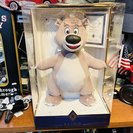 【USA直輸入】DISNEY 　ディズニー　トレジャーシリーズ 　ジャングルブック　 バルー　No,8　ぬいぐるみ　プラッシュ　ディズニー　 baloo