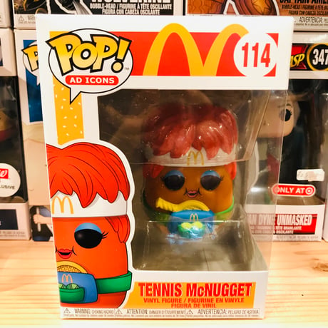 【USA直輸入】POP！　マクドナルド　テニス　マックナゲット  114　ポップ　フィギュア　FUNKO　ファンコ　企業キャラ　アド　ミールトイ