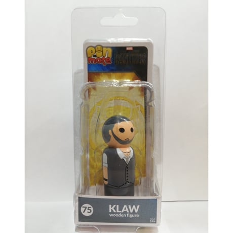 【USA直輸入】MARVEL　Pin Mate　ピン メイト　木製 フィギュア　ブラックパンサー　Black Panther　ユリシーズ・クロウ　75　2インチ　マーベル　フィギュア　ピンメイト
