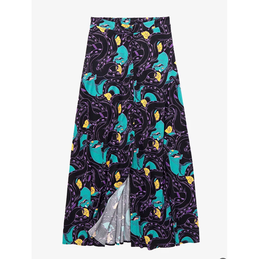 USA直輸入】DISNEY アースラ マキシスカート レディース