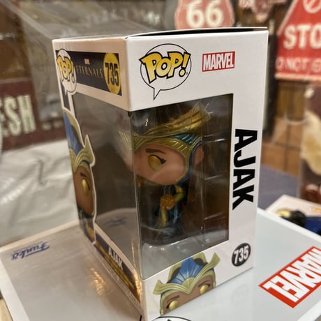 【USA直輸入】POP!　MARVEL　エターナルズ　エイジャック　735　FUNKO　ファンコ　フィギュア　マーベル　映画　eternals