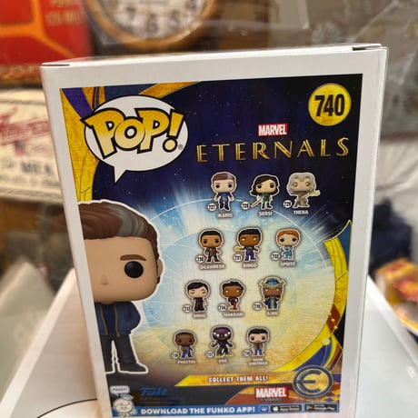 【USA直輸入】POP!　MARVEL　エターナルズ　イカリス　カジュアルアウトフィット　限定　740　FUNKO　ファンコ　フィギュア　マーベル　映画　eternals