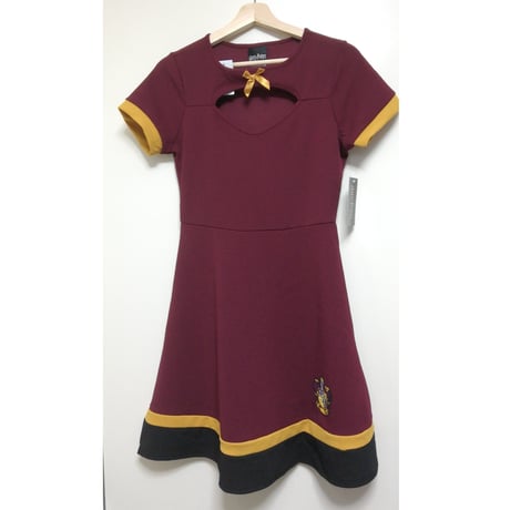 【USA直輸入】HarryPotter　ハリーポッター　グリフィンドール　ロゴ　ワンピース　ドレス　ホグワーツ魔法魔術学校　アパレル