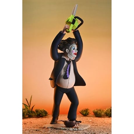 【USA直輸入】　NECA　テキサスチェーンソー　レザーフェイス　プリティウーマン　トゥーニーテラーズ　toony terrors　アクションフィギュア　ネカ　フィギュア　ホラー