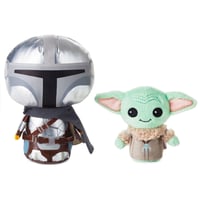 【USA直輸入】スターウォーズ　マンダロリアン　グログー　ぬいぐるみ　セット　SET　ittybittys　約10ｃｍ　hallmark　STAR WARS  ディンジャリン　ベイビーヨーダ