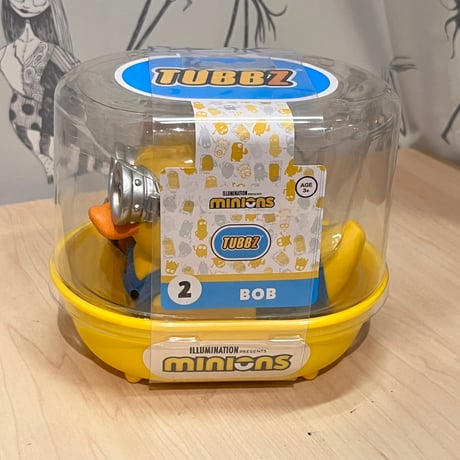 【USA直輸入】　　MINIONS　ミニオンズ　怪盗グルー　ボブ　BOB　コレクタブル　ダック　TUBBZ　フィギュア　映画　movie　ラバーダック 　あひる　アヒル