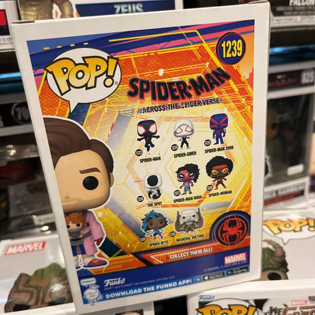 【USA直輸入】POP!　MARVEL　スパイダーマン アクロス　ザ　スパイダーバース 　ピーター　B　パーカー　メイデイ　1239　FUNKO　ファンコ　マーベル　限定