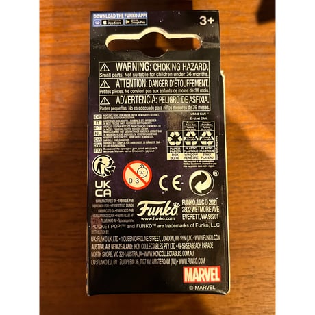 【USA直輸入】ポケットPOP!　キーチェーン　MARVEL　エターナルズ　クロ　キーホルダー　FUNKO　ポップ　ファンコ　マーベル　ディヴィアンツ　MCU