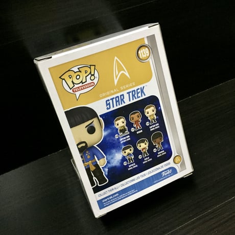 【USA直輸入】POP!　テレビジョン　STAR TREK　スタートレック　スポック　1139　FUNKO　ファンコ　フィギュア　スタトレ　ミラーミラー