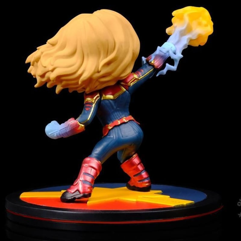 USA直輸入】MARVEL キャプテンマーベル Q-FiG Captain Marvel コ