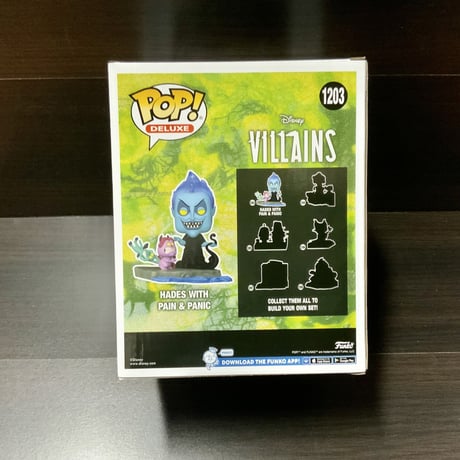 【USA直輸入】POP！ DISNEY　ヘラクレス　ハデス　HADES　1203　ポップ　フィギュア　FUNKO　ファンコ　ディズニー　ヴィランズ　ビランズ　悪役