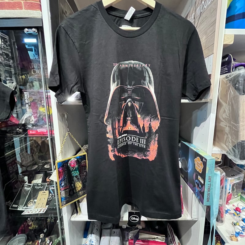 USA直輸入】 STAR WARS エピソード3 公開 20周年記念 Tシャツ ユニ
