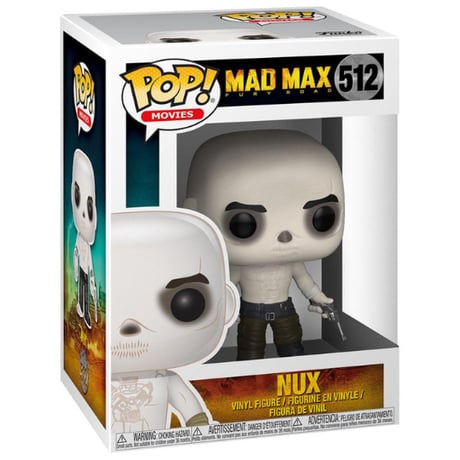 【USA直輸入】 POP!　マッドマックス  NUX ニュークス　512　ポップ！　FUNKO　ファンコ　フィギュア　ヴァルハラ　ウォーボーイズ　V８  ニコラス　ホルト