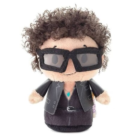 【USA直輸入】イアン・マルコム Dr.Ian Malcolm　ジュラシックパーク Jurassic Park　ぬいぐるみ　ittybittys　約10ｃｍ　hallmark　学者