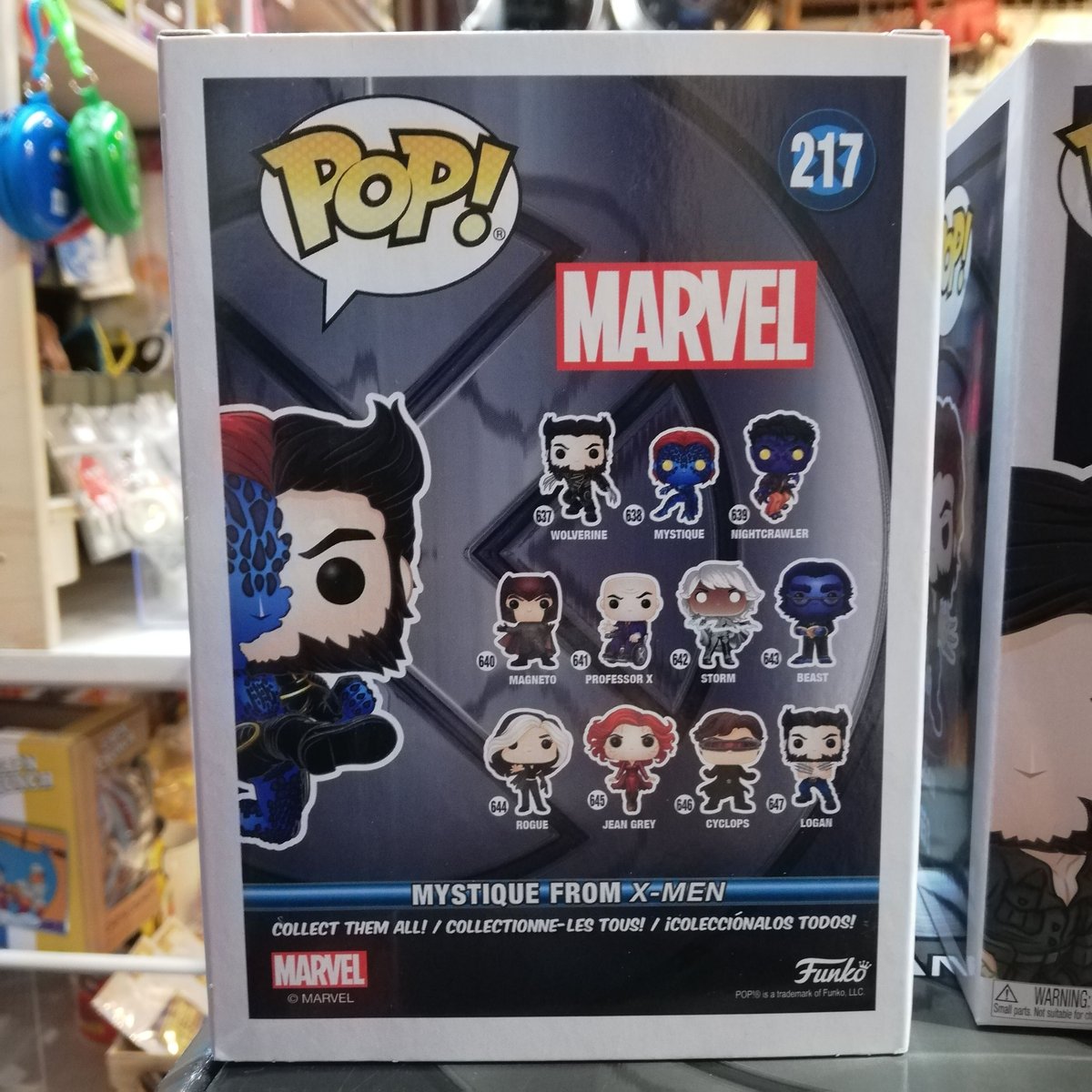 【USA直輸入】MARVEL　FUNKO　マーベル　コレクターコープス　X-Men　20thアニバーサリー　POP！　Tシャツ　フィギュア　Xメン　 エックスメン　ポップ　ローガン　ミスティーク