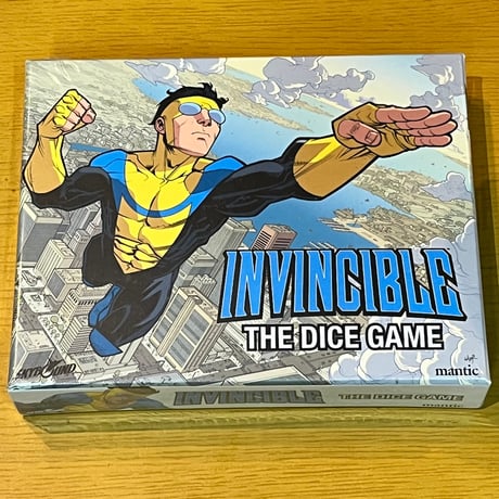 【USA直輸入】INVINCIBLE インビンシブル　無敵のヒーロー　ダイスゲーム　ゲーム　コレクタブル　ボードゲーム　コミックス　カード