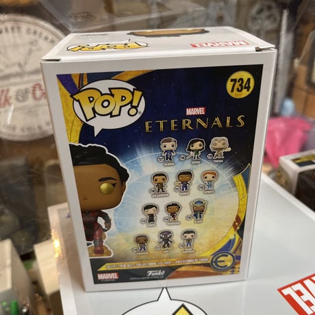 【USA直輸入】POP!　MARVEL　エターナルズ　マッカリ　734　FUNKO　ファンコ　フィギュア　マーベル　映画　eternals