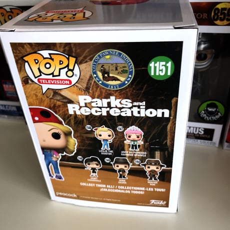 【USA直輸入】POP!　テレビジョン パーク　アンド　レクリエーション　レズリー　 1151　FUNKO　ファンコ　フィギュア　2021　サマーコンベンション　限定  ドラマ