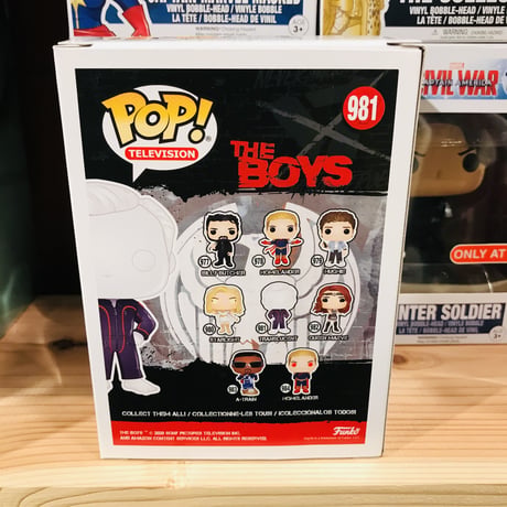 【USA直輸入】POP!　The Boys　ザ　ボーイズ　トランスルーセント　ポップ！　981　FUNKO　ファンコ　　フィギュア　ヴォート　セブン　ドラマ　アマプラ